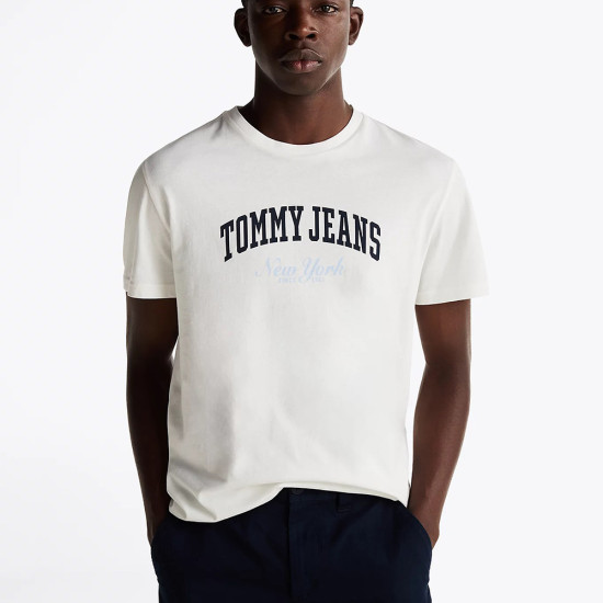 Tommy Hilfiger Ανδρική κοντομάνικη μπλούζα Varsity Logo Slim T-Shirt